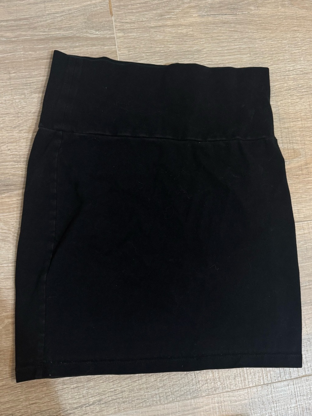 Charlotte Russe Vintage Black Mini Pencil Skirt